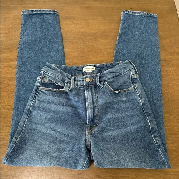 Good American Good Classic High Waist Jeans Size 4 Waist 27 - Picture 2 of 6